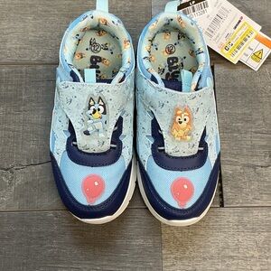 Bluey Kids Sneakers - Light Blue and Navy